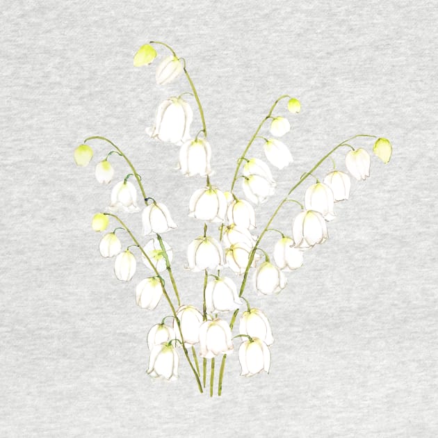 white lily of valley 2021 by colorandcolor